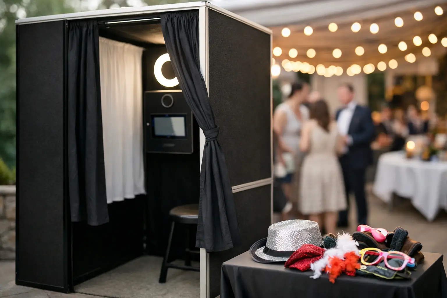 Enclosed Photo Booth Rental for Events