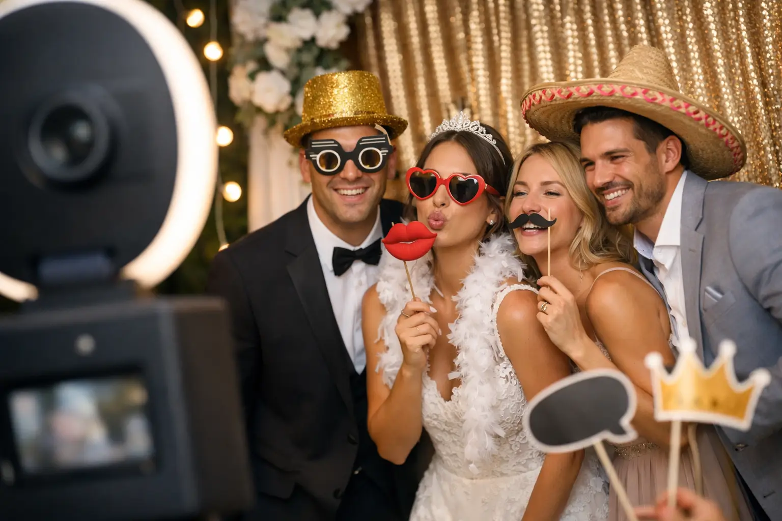 Wedding Reception Photo Booth Ideas That Work