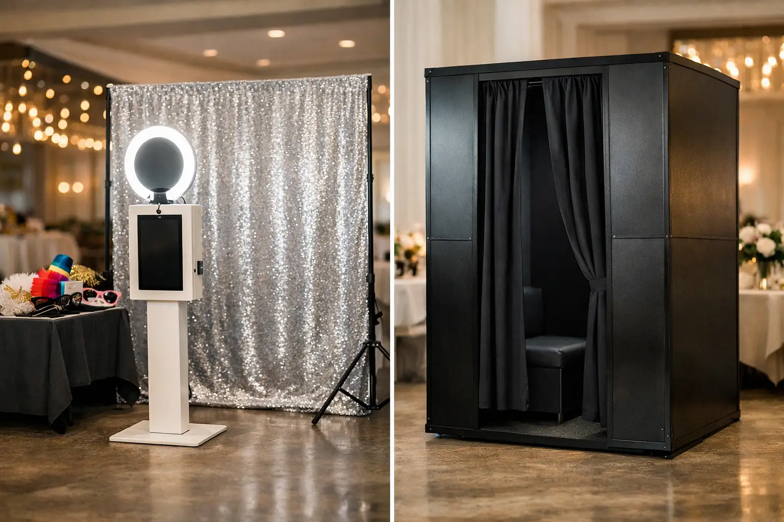 Open Booth vs Enclosed Booth: Which Fits?