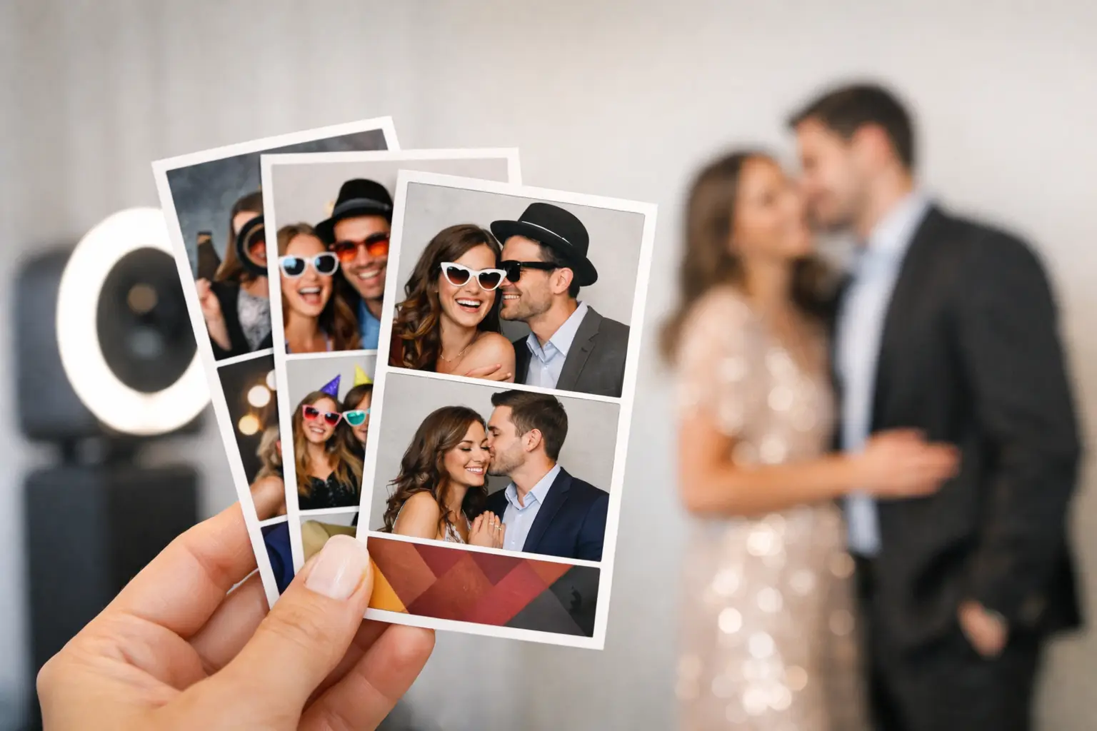 Custom Logo Photo Booth Prints That Get Seen