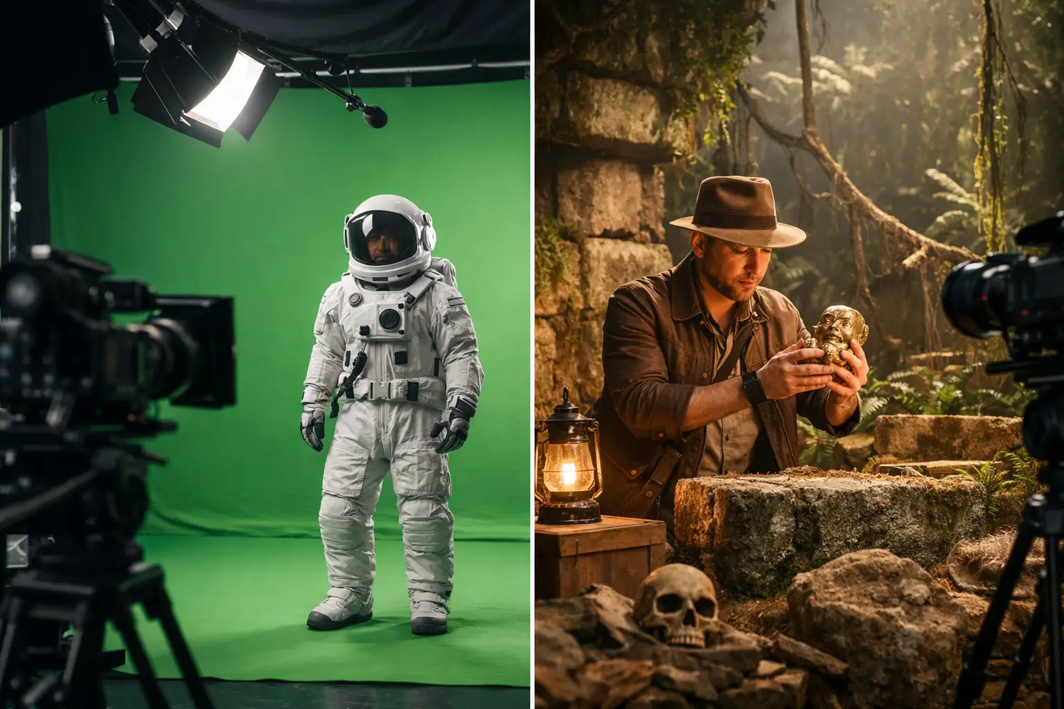 Green Screen Versus Physical Props: Which Wins?