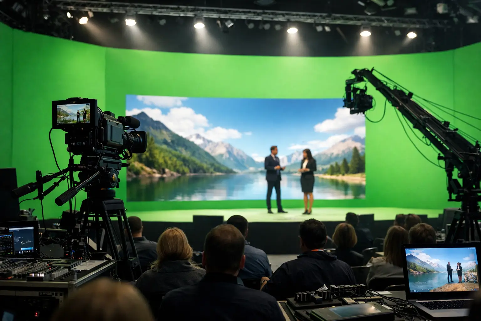 Green Screens That Make Events Feel Bigger