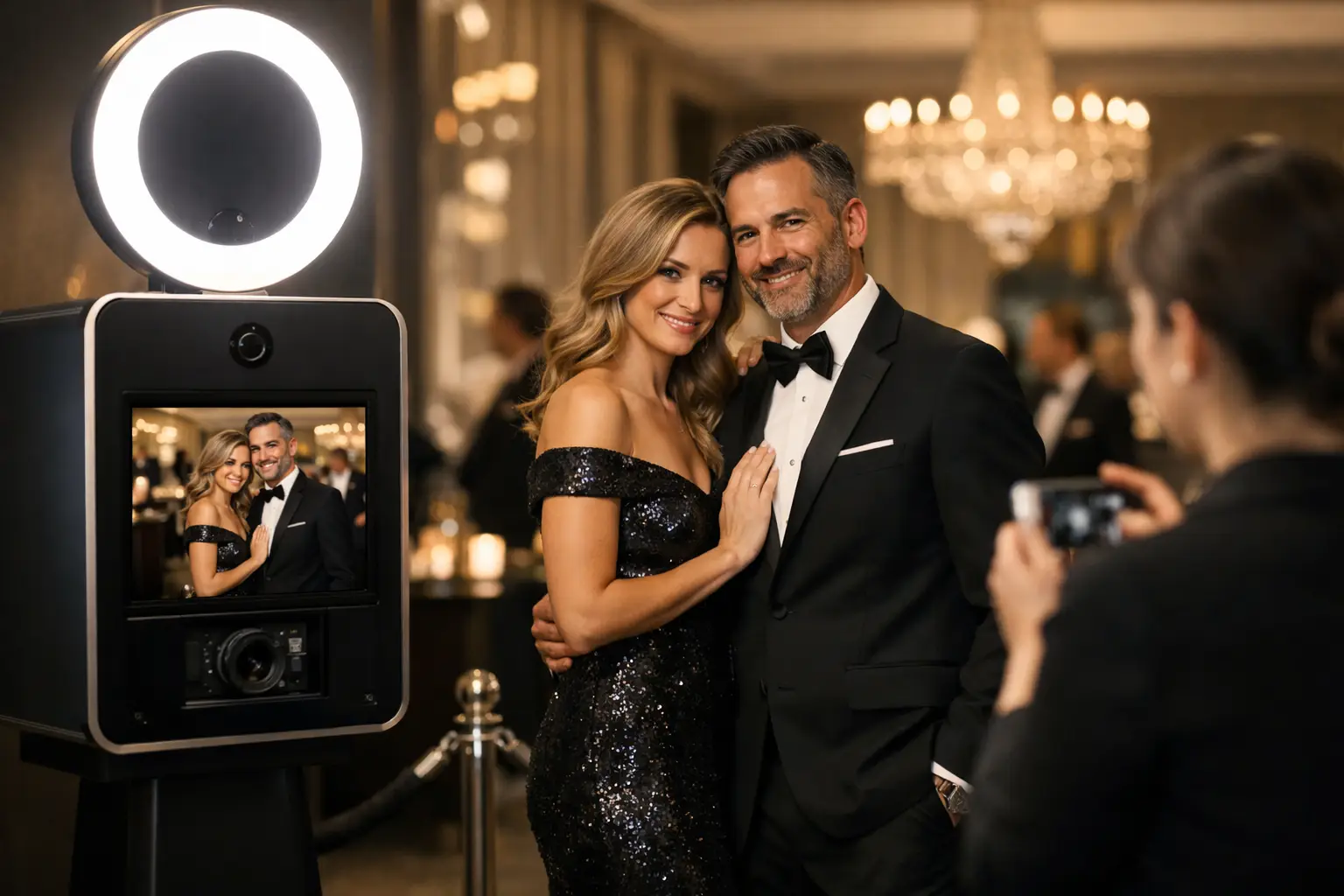 Photo Booth for Gala Events That Feels First Class