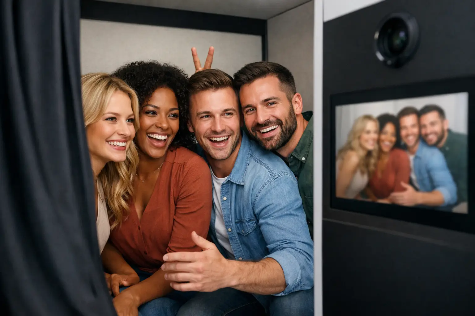 Can Booths Photograph Groups? What to Expect
