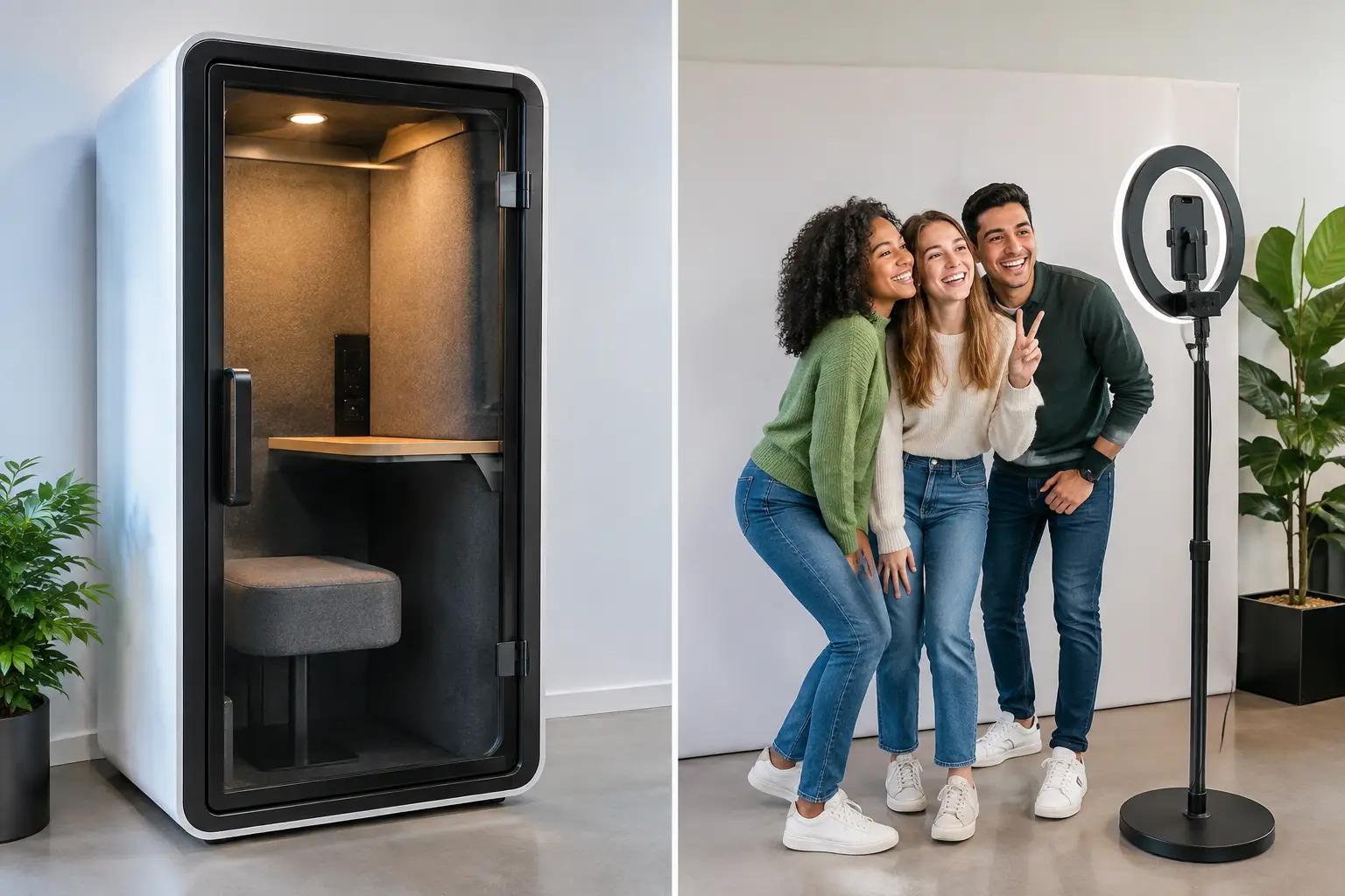 Enclosed Booths Versus Selfie Stations: Which Fits?